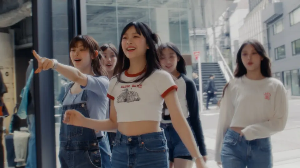 Levi's® × NewJeansのスチル